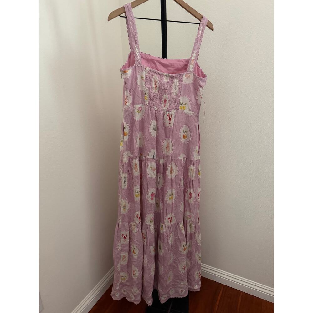 New few Moda ANAYA Ziggy Dress linen blend dress sz 10 $272 - Picture 7 of 8